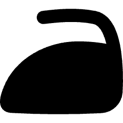 Iron Icon from Flex Solid Set