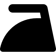 Iron Icon from Micro Solid Set