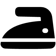 Iron Icon from Plump Solid Set