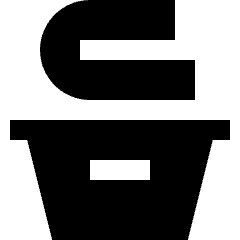 Laundry Basket Icon from Sharp Solid Set