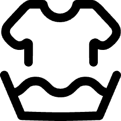 Laundry Shirt Icon from Flex Line Set