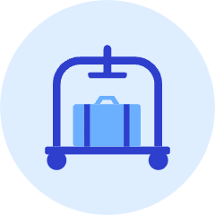 Luggage Cart Icon from Kameleon Duo Set