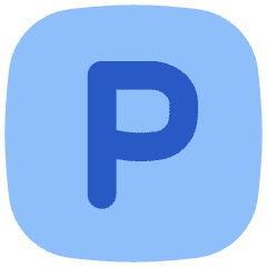 Parking Sign Icon from Flex Flat Set
