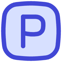 Parking Sign Icon from Flex Duo Set