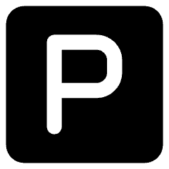 Parking Sign Icon from Core Solid Set