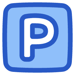 Parking Sign Icon from Plump Duo Set