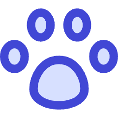 Pet Paw Icon from Flex Duo Set