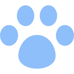 Pet Paw Icon from Flex Flat Set