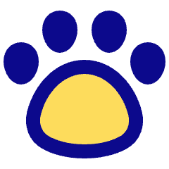 Pet Paw Icon from Plump Pop Set