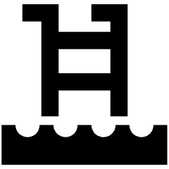 Pool Ladder Icon from Sharp Remix Set