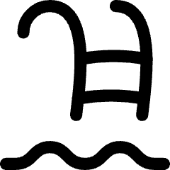 Pool Ladder Icon from Flex Line Set