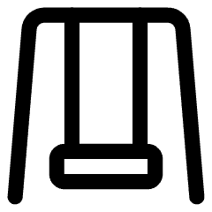 Pool Swing Icon from Core Line Set