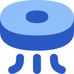 Robot Vacuum Icon from Flex Flat Set