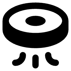 Robot Vacuum Icon from Core Remix Set