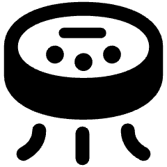 Robot Vacuum Icon from Plump Remix Set