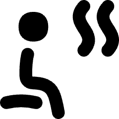 Sauna Room Icon from Flex Solid Set