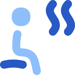 Sauna Room Icon from Flex Flat Set