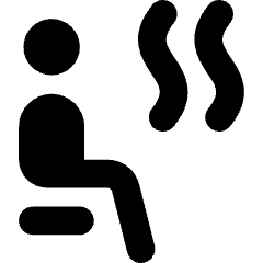 Sauna Room Icon from Core Solid Set