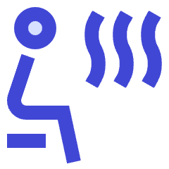 Sauna Room Icon from Sharp Duo Set