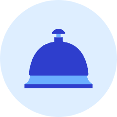 Service Bell Icon from Kameleon Duo Set