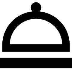 Serving Dome Icon from Sharp Remix Set