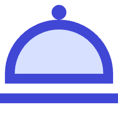 Serving Dome Icon from Sharp Duo Set