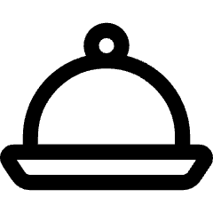 Serving Dome Icon from Core Line Set