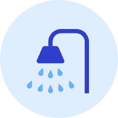 Shower Icon from Kameleon Duo Set
