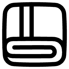 Towel Icon from Plump Line Set