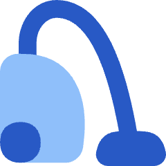 Vacuum Cleaner Icon from Flex Flat Set