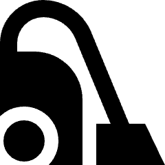 Vacuum Cleaner Icon from Sharp Solid Set
