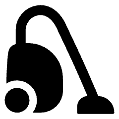 Vacuum Cleaner Icon from Plump Solid Set