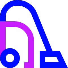 Vacuum Cleaner Icon from Sharp Neon Set