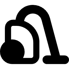 Vacuum Cleaner Icon from Core Remix Set