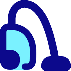 Vacuum Cleaner Icon from Flex Pop Set