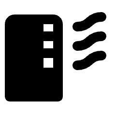 Air Purifier Gen Fill Icon from Rounded Fill - Streamline Material Set