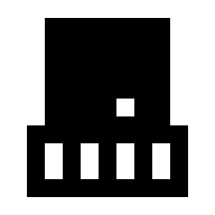 Balcony Fill Icon from Sharp Fill - Streamline Material Set