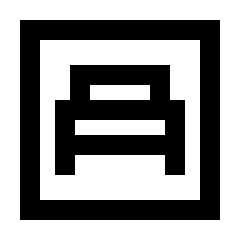 Bedroom Child Icon from Sharp Line - Streamline Material Set