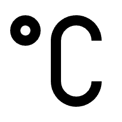 Celsius Icon from Outlined Line - Streamline Material Set