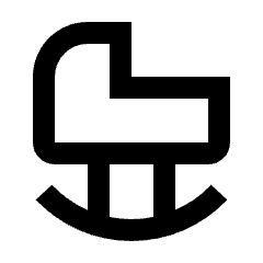 Crib Icon from Sharp Line - Streamline Material Set