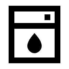 Dishwasher Icon from Sharp Line - Streamline Material Set