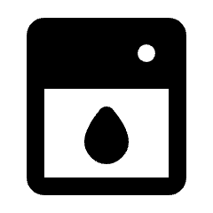 Dishwasher Fill Icon from Rounded Fill - Streamline Material Set