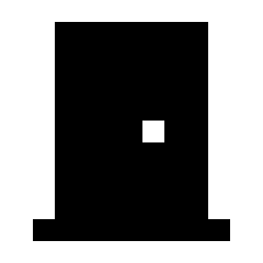 Door Front Fill Icon from Sharp Fill - Streamline Material Set