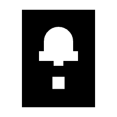 Doorbell 3p Fill Icon from Sharp Fill - Streamline Material Set