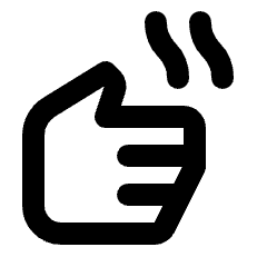 Dry Icon from Rounded Line - Streamline Material Set