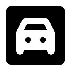 Garage Fill Icon from Rounded Fill - Streamline Material Set