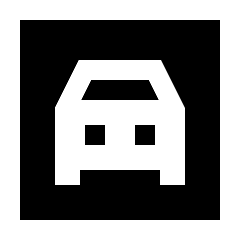 Garage Fill Icon from Sharp Fill - Material Pro Set