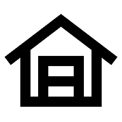 Garage Home Icon from Sharp Line - Streamline Material Set