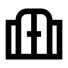 Gate Icon from Sharp Line - Streamline Material Set