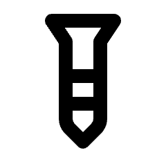 Home Improvement And Tools Icon from Rounded Line - Streamline Material Set